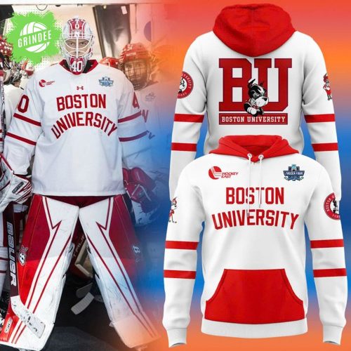 Boston University Men’s Hockey 2025 NCAA Men’s Frozen Four Hoodie