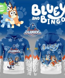 Bridgeport Islanders x Bluey & Bingo Hoodie – Cartoon Family Style