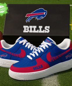 Buffalo Bills Personalized AForce1 Sneakers Gift for Fans