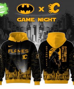 Calgary Flames x DC Batman Game Night Special Edition Hoodie