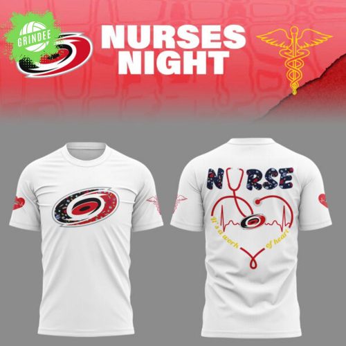 Carolina Hurricanes Nurses Night 2025 T-Shirt
