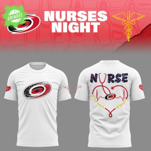 Carolina Hurricanes Nurses Night 2025 T-Shirt