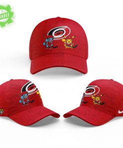 Carolina Hurricanes x Pokémon New Hoodie – NHL x Anime Collaboration