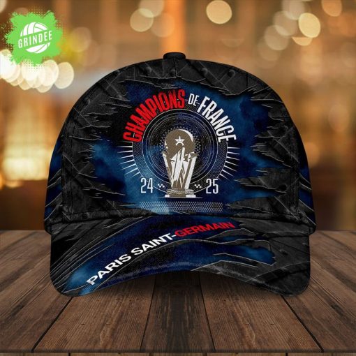 Champions of France 2024–25 PSG Cap