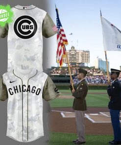Chicago Cubs Armed Forces Day MLB Jersey 2025