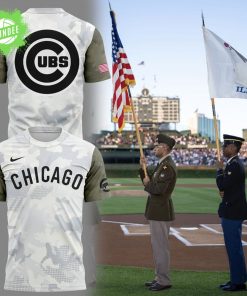 Chicago Cubs Armed Forces Day MLB T-Shirt 2025
