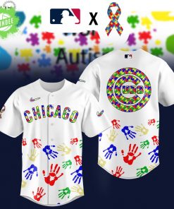 Chicago Cubs MLB Autism Awareness Special Edition 2025 Baseball Jersey