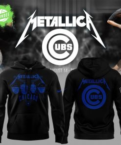 Chicago Cubs Metallica Night 2025 Hoodie