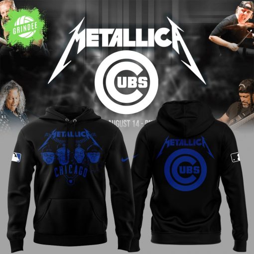 Chicago Cubs Metallica Night 2025 Hoodie