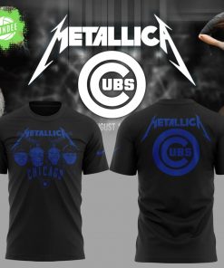 Chicago Cubs Metallica Night 2025 T-Shirt
