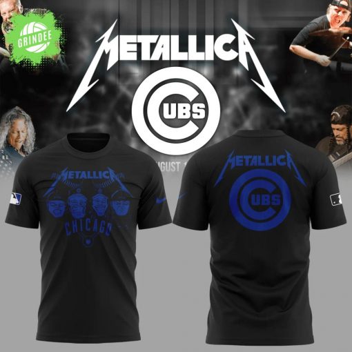 Chicago Cubs Metallica Night 2025 T-Shirt