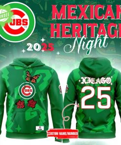 Chicago Cubs Mexican Heritage Hoodie – 2025 Limited Edition