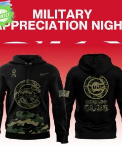 Chicago Cubs Military Night 2025 Hoodie – Premium Limited Release