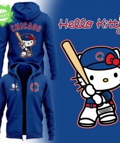 Chicago Cubs x Hello Kitty Limited Edition Zip-Up Hoodie