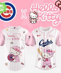 Chicago Cubs x Hello Kitty Night 2025 Baseball Jersey Limited Edition