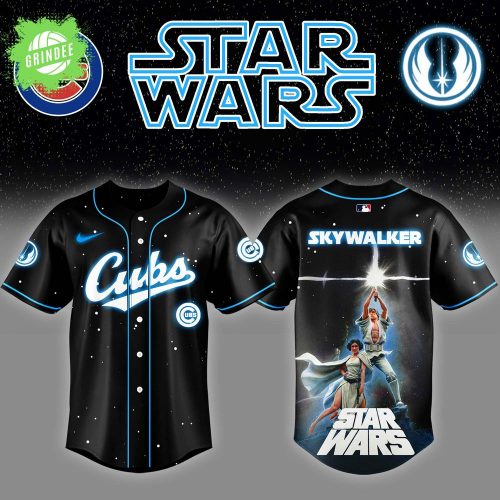 Chicago Cubs x Star Wars Luke Skywalker Night Jersey – Jedi Limited Edition