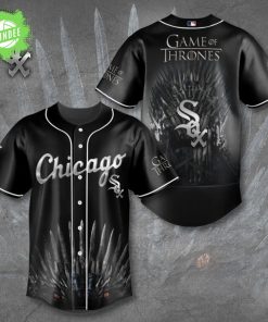 Chicago White Sox Game of Thrones Baseball Jersey House White Sox