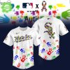 Cincinnati Reds MLB Autism Awareness Special Edition 2025 Baseball Jersey