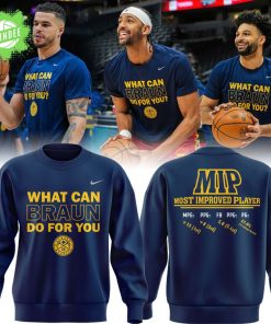 Christian Braun MIP Denver Nuggets Sweatshirt