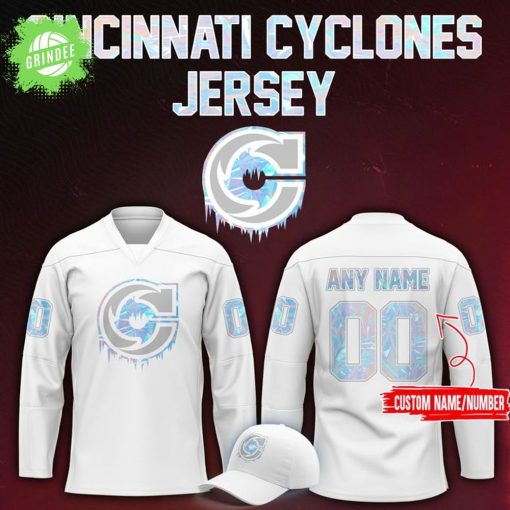 Cincinnati Cyclones 2025 Official Hockey Jersey
