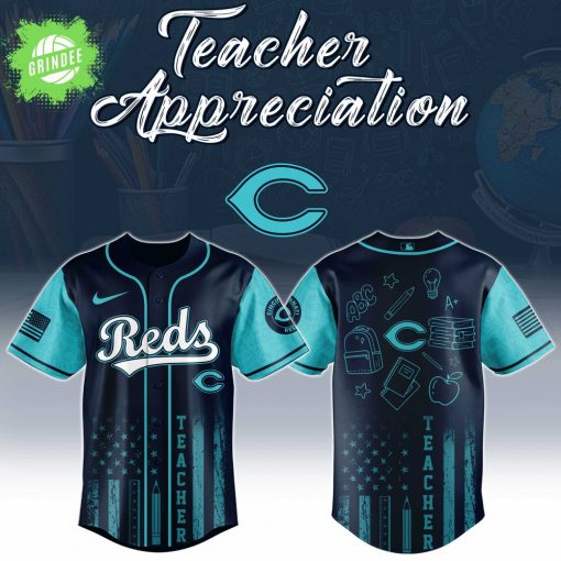 Cincinnati Reds MLB x Teacher Appreciation Day Jersey Editions Limited 2025