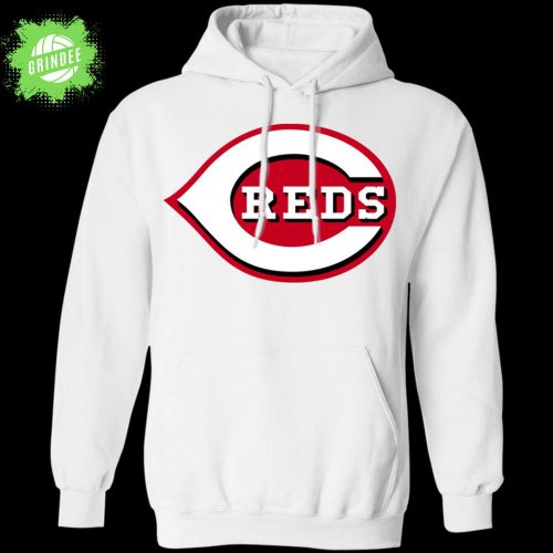 Cincinnati Reds White Logo Hoodie – Official Team Wear