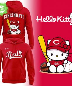 Cincinnati Reds x Hello Kitty Hoodie – Limited Fan Version