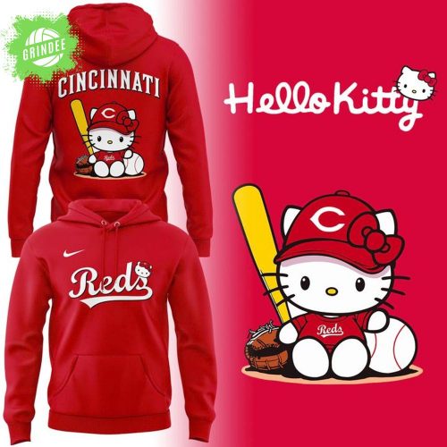 Cincinnati Reds x Hello Kitty Hoodie – Limited Fan Version