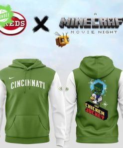 Cincinnati Reds x Minecraft Chicken Jockey Hoodie – Special Edition