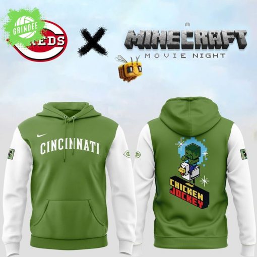 Cincinnati Reds x Minecraft Chicken Jockey Hoodie – Special Edition