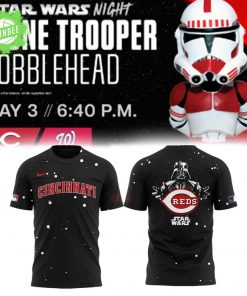 Cincinnati Reds x Star Wars Clone Trooper Bobblehead T-Shirt – 2025 Drop