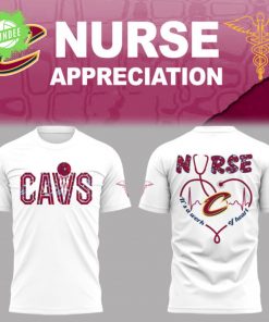 Cleveland Cavaliers Nurse Appreciation T-Shirt
