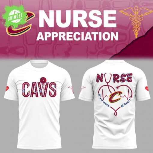 Cleveland Cavaliers Nurse Appreciation T-Shirt