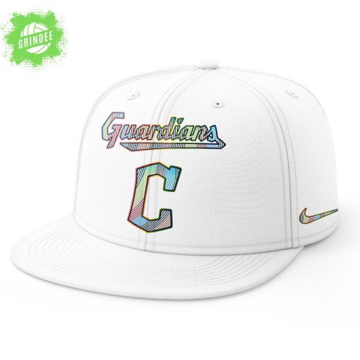 Cleveland Guardians LGBTQ Pride Night 2025 Jersey & Flat Cap Set