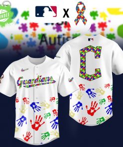 Cleveland Guardians MLB Autism Awareness Special Edition 2025 Baseball Jersey