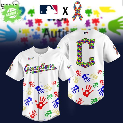 Cleveland Guardians MLB Autism Awareness Special Edition 2025 Baseball Jersey