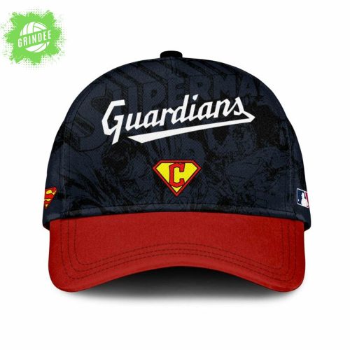 Cleveland Guardians MLB x Superman Baseball Jersey Editions Limited 2025 – Exclusive DC Comics MLB Jersey