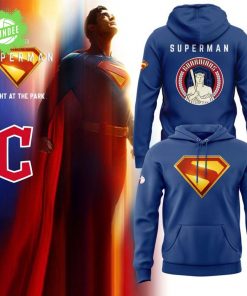 Cleveland Guardians Superman Night Hoodie – Heroic Limited MLB Apparel