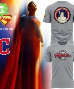 Cleveland Guardians Superman Night T-Shirt – Metropolis Meteors Special Edition