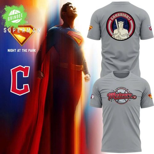 Cleveland Guardians Superman Night T-Shirt – Metropolis Meteors Special Edition