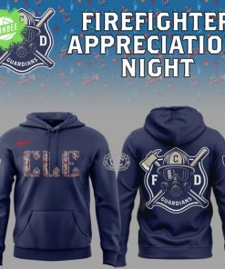 Cleveland Guardians x Firefighter Appreciation Night 2025 Hoodie