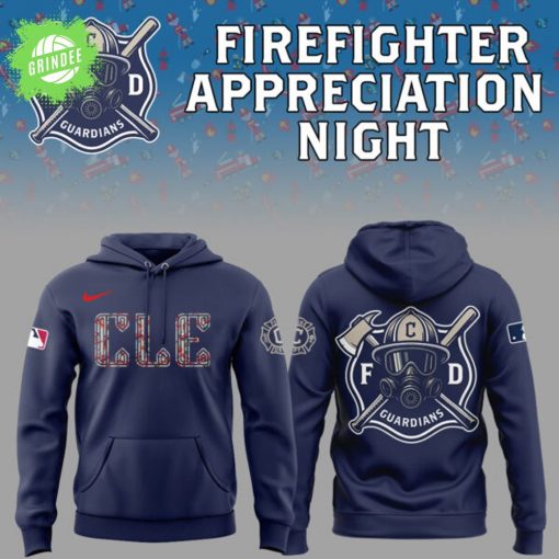 Cleveland Guardians x Firefighter Appreciation Night 2025 Hoodie