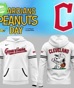 Cleveland Guardians x Peanuts Snoopy Limited Edition Hoodie