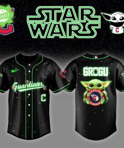 Cleveland Guardians x Star Wars Grogu Night Jersey – Baby Yoda Limited Game Edition