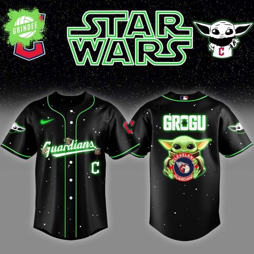 Cleveland Guardians x Star Wars Grogu Night Jersey – Baby Yoda Limited Game Edition