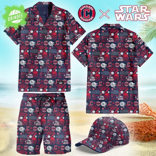 Cleveland Guardians x Star Wars Hawaiian Shirt