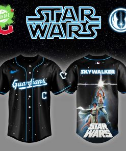 Cleveland Guardians x Star Wars Luke Skywalker Night Jersey – Jedi Baseball Jersey