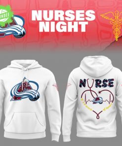 Colorado Avalanche Nurses Night 2025 Hoodie
