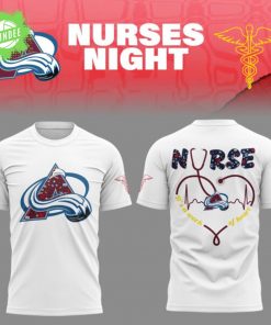Colorado Avalanche Nurses Night 2025 T-Shirt