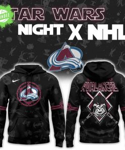 Colorado Avalanche x Star Wars Heritage Night 2025 Combo Hoodie – Limited Edition Star Wars Fans Apparel